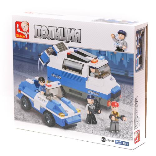 Конструктор SLUBAN Поліція, M38-B0189 Конструктор SLUBAN Поліція, M38-B0189