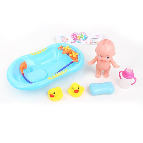 Пупс 5 см, у ванночці 29 см, 2 кол, в пакеті, 2918-2 Пупс 5 см, у ванночці 29 см, 2 кол, в пакеті, 2918-2