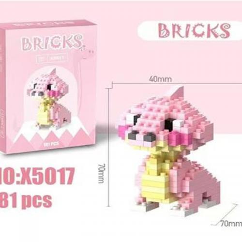 Конструктор піксельний ДиноСвіт 181дет., 5017-X