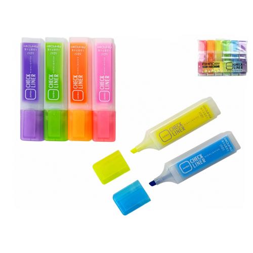 Набір текстовиділювачей 6 кольорів AIHAO, AH-6261-6