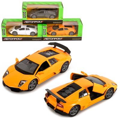 Спортивная машина "АВТОПРОМ", металл, микс цветов, в кор-ке, 7T-3204