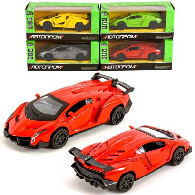 Спортивная машина "АВТОПРОМ", металл, микс цветов, в кор-ке, 7T-3210 Спортивная машина "АВТОПРОМ", металл, микс цветов, в кор-ке, 7T-3210
