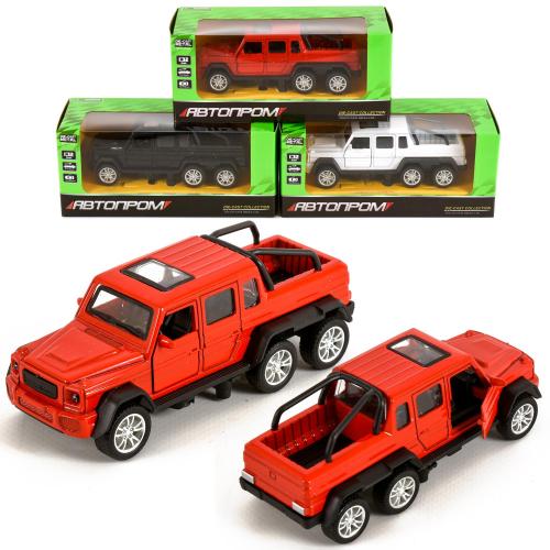 Внедорожник "АВТОПРОМ", металл, микс цветов, в кор-ке, 7T-3229