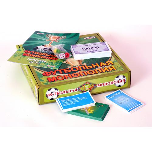 Игра "Футбольная Монополия", РУС, в кор-ке, 716 ст