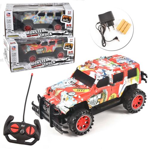 Джип, р/у, 2 вида, в кор-ке, 810-13BA