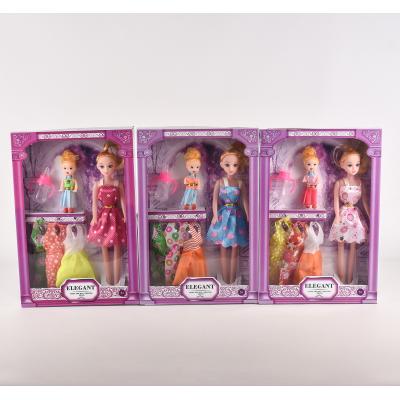 Лялька з нарядами, мікс видів, в кор-ці, 201A16