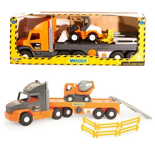 Машина Super Tech Truck с бульдозером, 36720 Машина Super Tech Truck с бульдозером, 36720