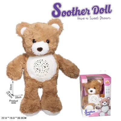 Нічник Ведмедик, проектор зоряне небо,муз. короб.