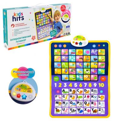 Плакат навч "Абетка 2 в1" т) плакат УКР.мова 45*60см.