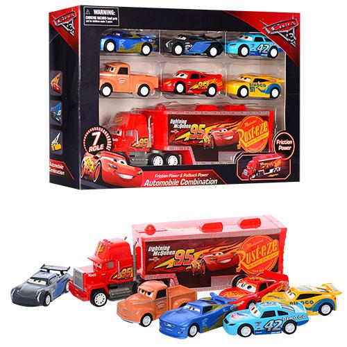 Набор транспорта, инерц-й, в кор-ке, 17616-14