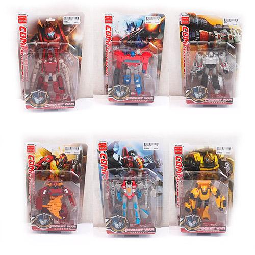 Трансформер, 6 видов, на листе, 5501-2-3-4-5-8C