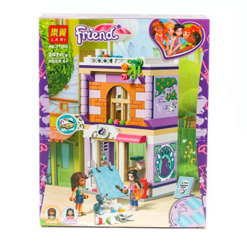 Конструктор FRN, дом/художественная мастерская (241деталей), 11200