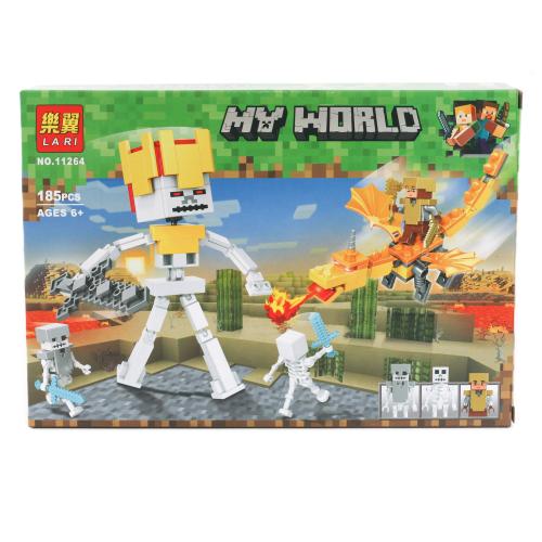 Конструктор MK, дракон, робот (185 деталей), 11264