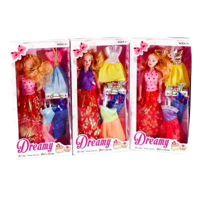 Лялька 28 см, з нарядами, мікс видів, в кор-ці, 0312-2 Лялька 28 см, з нарядами, мікс видів, в кор-ці, 0312-2