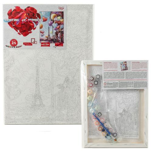 Набор для твор. PAINTING BY NUMBERS30 *40см /10 ДТ, ДТ-ОО-09277