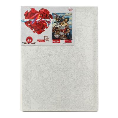 Набор для твор. PAINTING BY NUMBERS30 *40см /10 ДТ, ДТ-ОО-09277