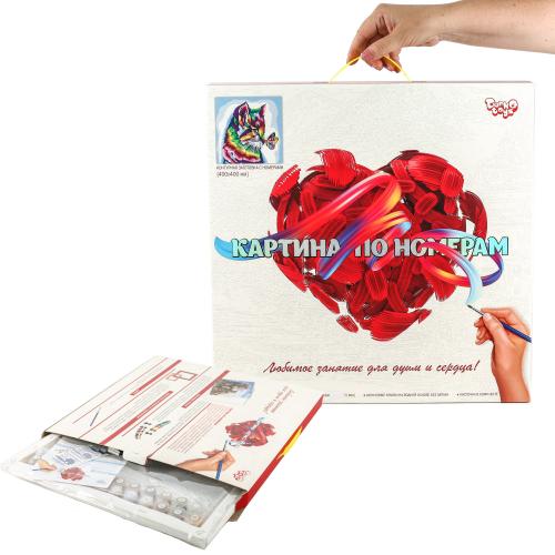Набор для твор. Кортина по номерам 40*40 MIX/10 ДТ, ДТ-ОО-09196