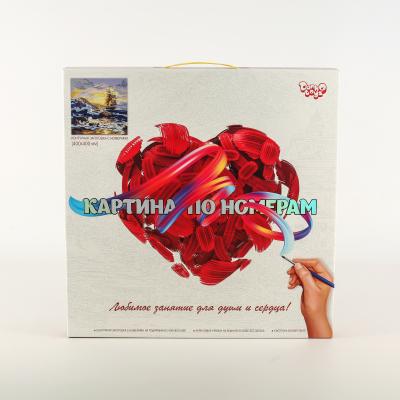 Набор для твор. Кортина по номерам 40*40 MIX/10 ДТ, ДТ-ОО-09196