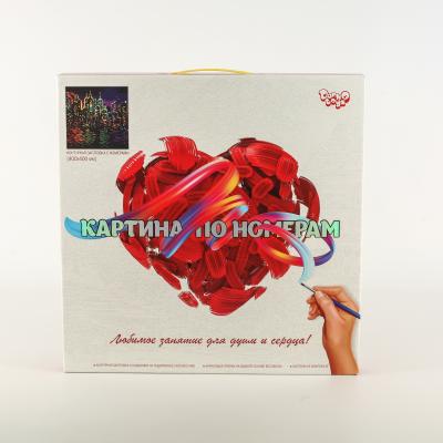 Набор для твор. Кортина по номерам 40*40 MIX/10 ДТ, ДТ-ОО-09196