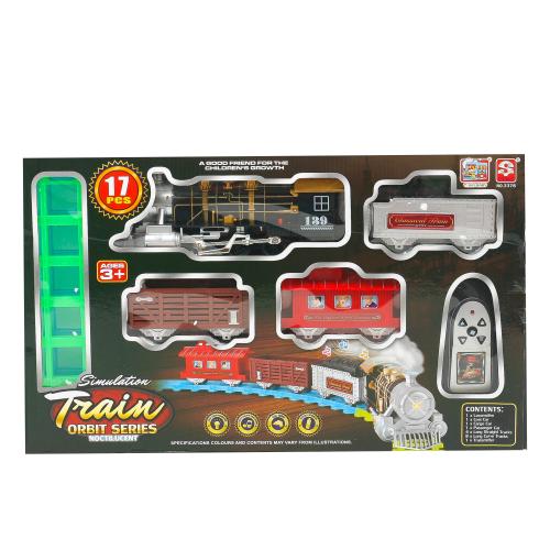 Железная дорога. Локомотив с дымом и светом, 3378 Железная дорога. Локомотив с дымом и светом, 3378