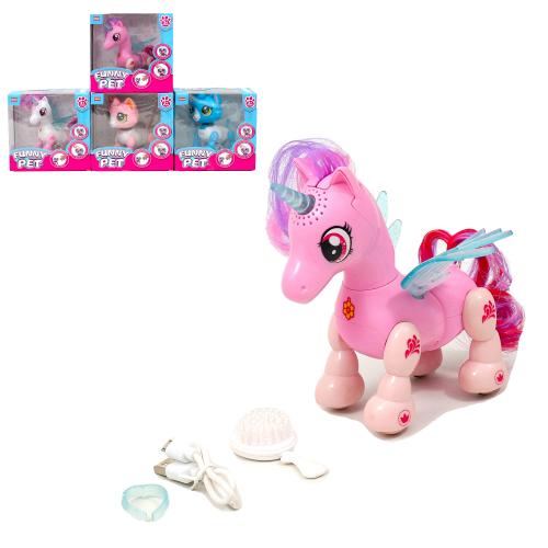 Котик, Единорг. С музыкой и светом, W5599-8-9 Котик, Единорг. С музыкой и светом, W5599-8-9