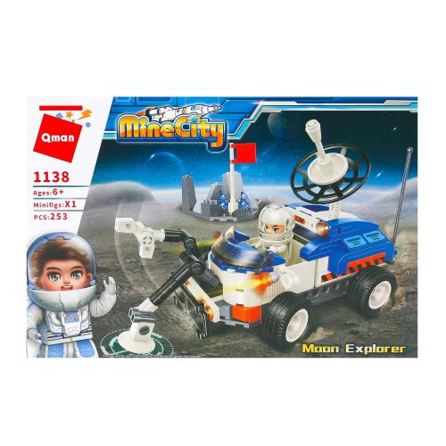 Конструктор Qman Космеческий транспорт, 253 деталей, 1138 Qman Конструктор Qman Космеческий транспорт, 253 деталей, 1138 Qman