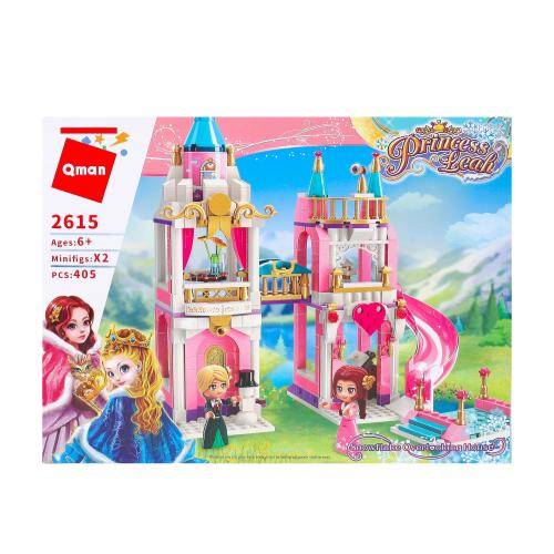 Конструктор Qman замок принцессы. 405 деталей, 2615 Qman