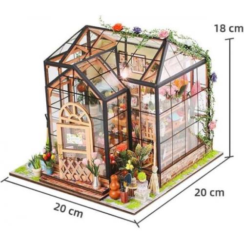 Румбокс "ЧКВІТКОВА ОРАНЖЕРЕЯ" 20х20х18см, 25-169