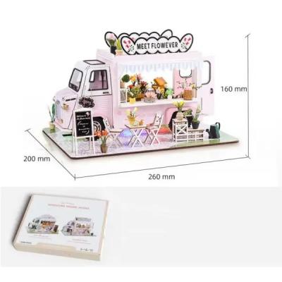 Румбокс "КВІТКОВИЙ АВТО-МАГАЗИН" 26х20х16см