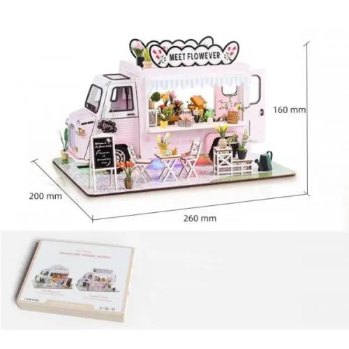 Румбокс "КВІТКОВИЙ АВТО-МАГАЗИН" 26х20х16см, 25-172