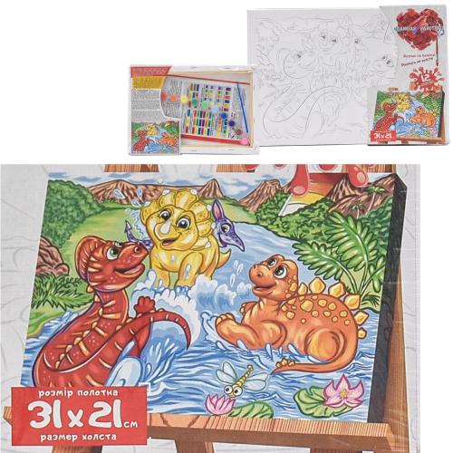 Креативная творчество "Роспись на полотне" Canvas, ДТ-ОО-09309