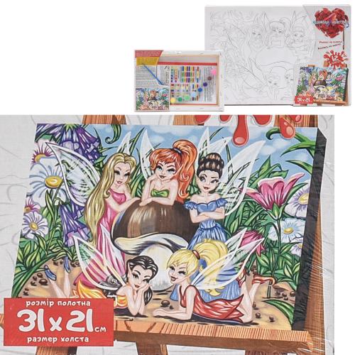 Креативная творчество "Роспись на полотне" Canvas, ДТ-ОО-09310