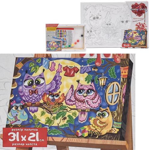 Креативная творчество "Роспись на полотне" Canvas, ДТ-ОО-09311