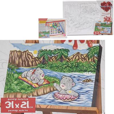 Креативная творчество "Роспись на полотне" Canvas, ДТ-ОО-09312