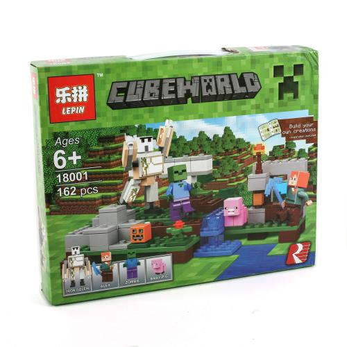 Конструктор LEPIN "Minecraft", 162 детали, 18001