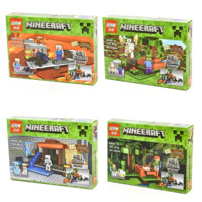 Конструктор LEPIN "Minecraft", 133 детали, 18006A-D Конструктор LEPIN "Minecraft", 133 детали, 18006A-D