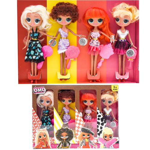 Набор кукол LOL OMG, в кор-ке, LK1009-3