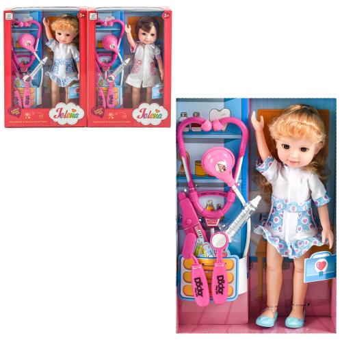 Кукла "Elaine", с набором доктора, 89008