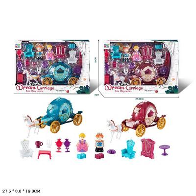 Карета мікс 2 види, лялька, меблі, аксес короб Карета мікс 2 види, лялька, меблі, аксес короб