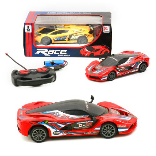 Машина 18см, р/в, аккум, USB зарядка, гум.колеса, світло, FN-F166-12B