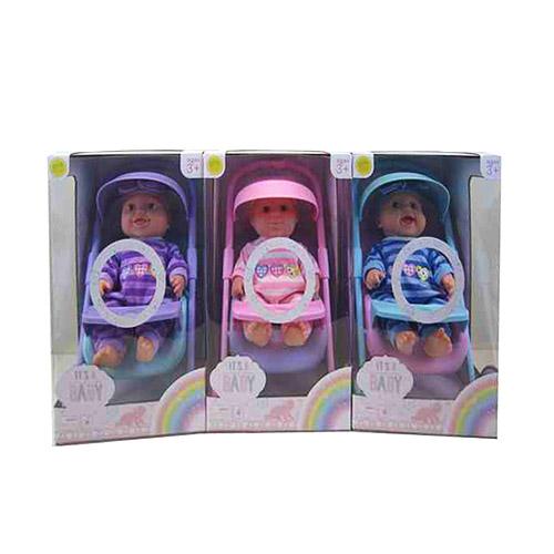 Пупс 28 см, 3 види, в кор-ці, 6104A