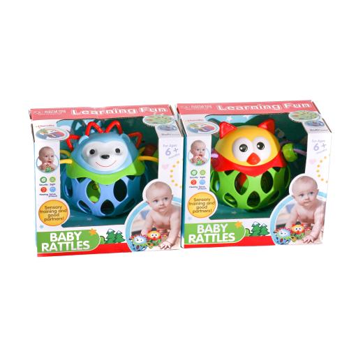 Погремушка, 2 вида, в кор-ке, 35789AB