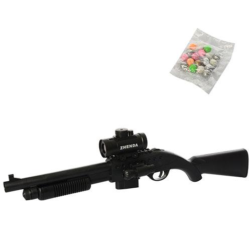 Автомат, пласт.пульки, в кульке, 2081