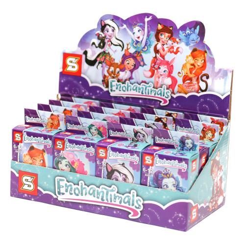 Лялька Enchantimals, мікс видів, в дисплеї, 659 Лялька Enchantimals, мікс видів, в дисплеї, 659