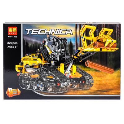 Конструктор BELA "Погрузчик гусеничный" 827 деталей, BELA 11300