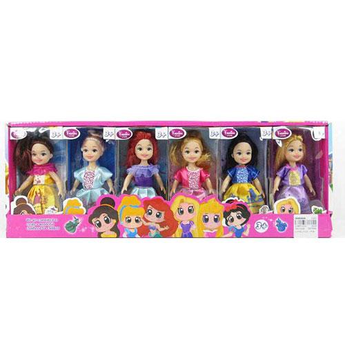 Кукла Disney Princess, 6 видов, в дисплее, ZH1302