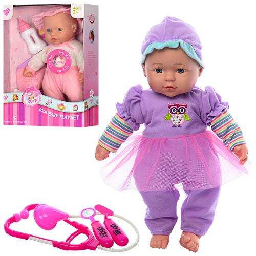 Пупс, 2 вида, в кор-ке, HSK1637-23