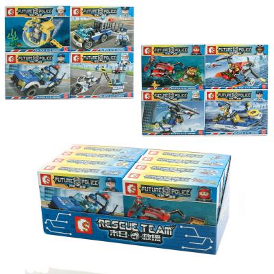 Конструктор полиция, транспорт, 602001-602008 Конструктор полиция, транспорт, 602001-602008