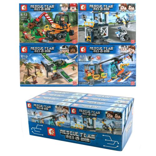 Конструктор транспорт, фигурки, от 116 деталей, 603013-603016 Конструктор транспорт, фигурки, от 116 деталей, 603013-603016