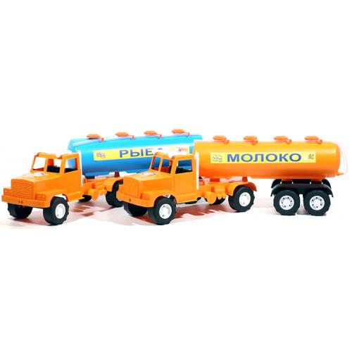 Автоцистерна, микс цветов, в сетке, ОР 306